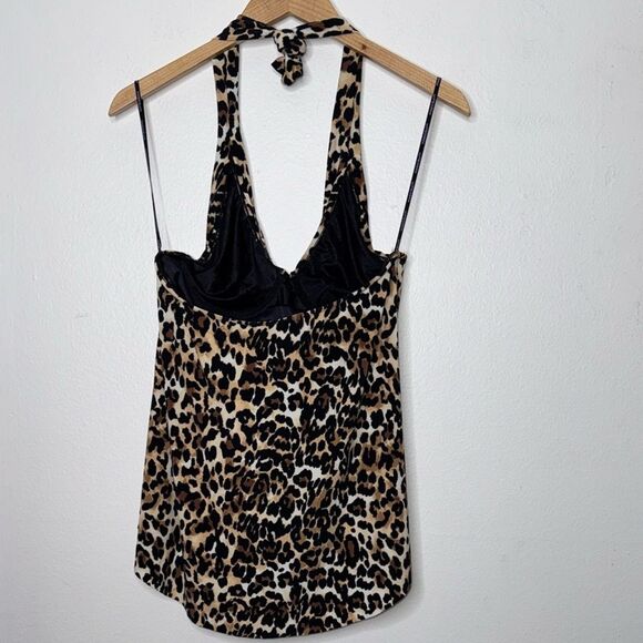 Magicsuit Leopard Sophie Tankini Top Size 8 - Picture 5 of 10